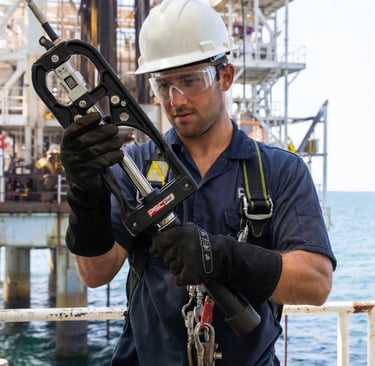PSC Gulf Oil Filed Hands Free Tool Offshore