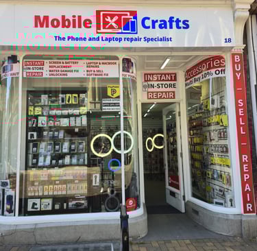 Mobile crafts fix iphone laptop macbook ipad apple watch gaming console repairs ipswich