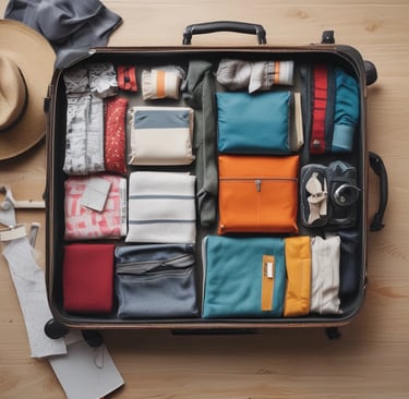 A room filled with many stacked cardboard boxes.