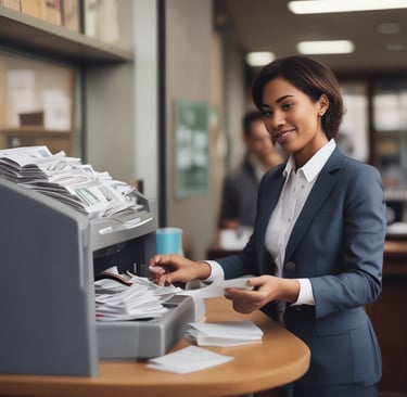 photo of white staircase