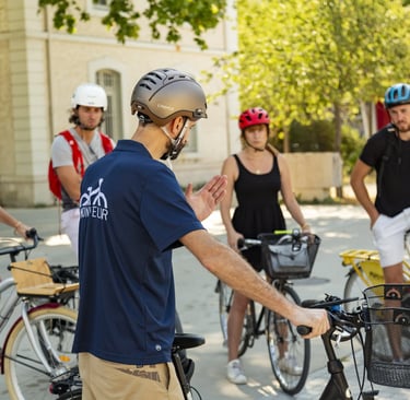 Cours vélo pour adultes en ville