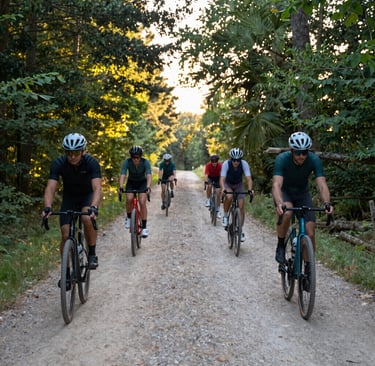 Cours collectif VTT en forêt région parisienne