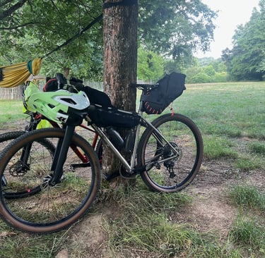 Voyage à vélo en Gravel