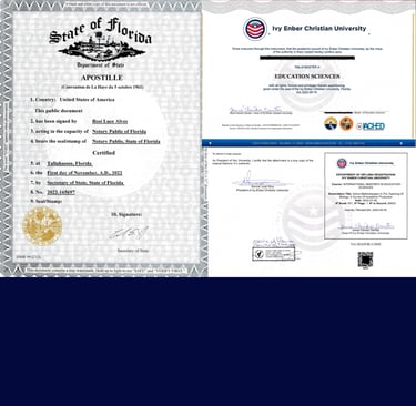 diploma apostilado