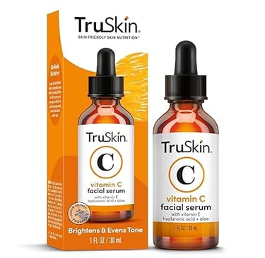 TruSkin Vitamin C Serum For Face – Anti Aging Face Serum with Vitamin C, Hyaluronic Acid, Vitamin E 