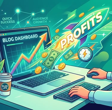 How to Start a Profitable Blog Quickly