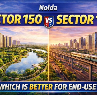 Noida Sector 150 vs Sector 137