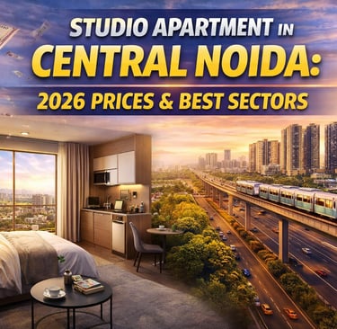 Studio Apartment in Central Noida