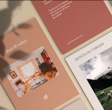 Branding chambre d'hôte, nature et authentique