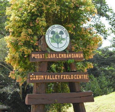 Danum Valley sign board