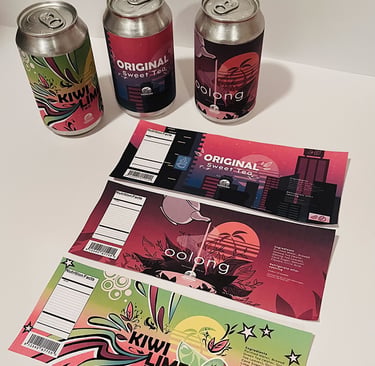 3 Horizon Beverage products with their labels