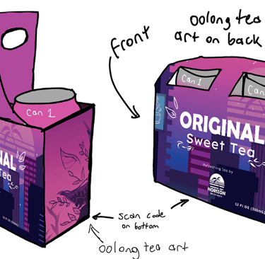 2 Horizon Beverages variety package concepts