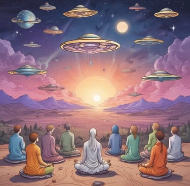 silhouette photo of man on cliff during sunset