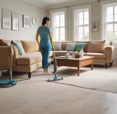 woman in brown coat standing near the street