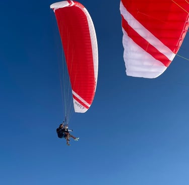 re wefly tandem paraglider