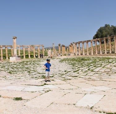 Amman with kids