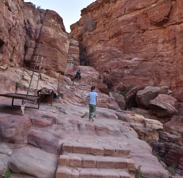 monestry steps petra