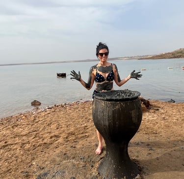 Jordan dead sea mud baths