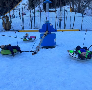 snow park in la thuile italy