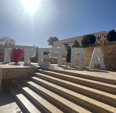 i love petra sign