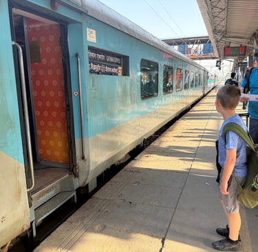 family train travel india
