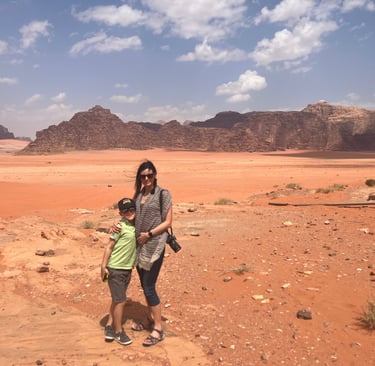 wadi rum with kids