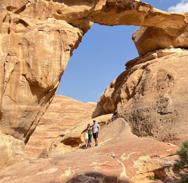 wadi rum with kids