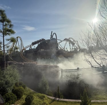 stardust rollarcoaster at epic universe florida