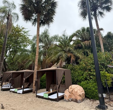 day beds discovery cove