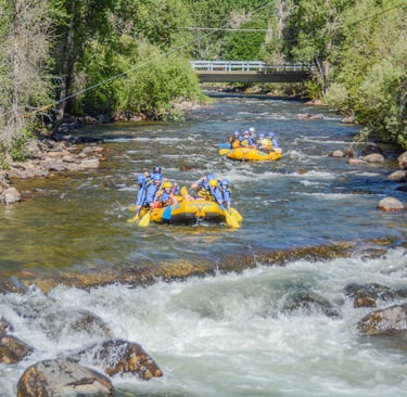 colorado rafting with kids