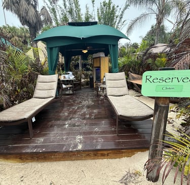 discovery cove private cabana