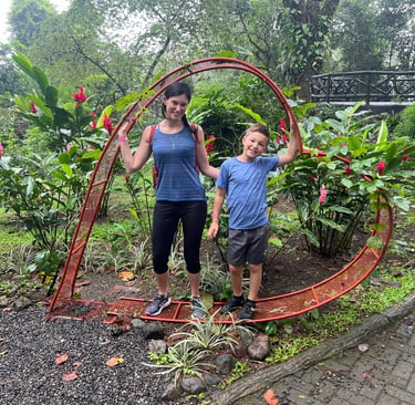 exploring costa rica with kids