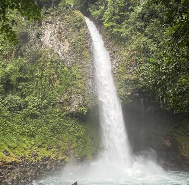 la fortuna waterfall