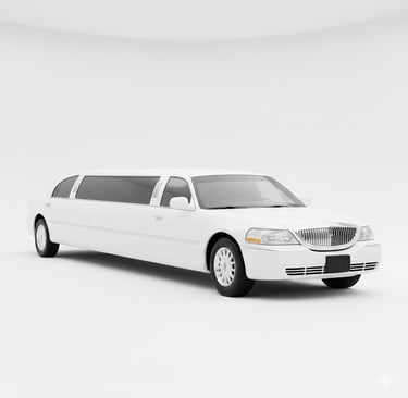 White Stretch Limo