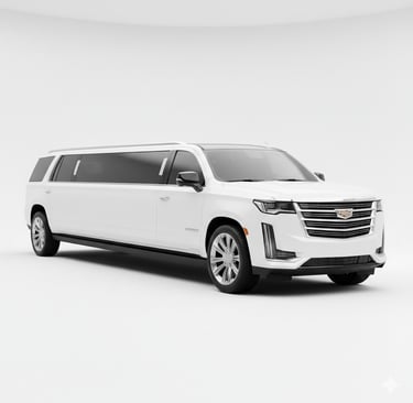 White SUV Stretch Limo