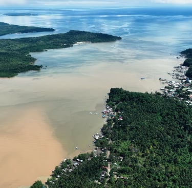 Balabac Town Aerial