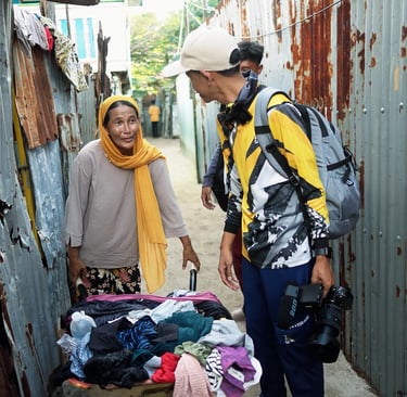 Vendors in Mangsee