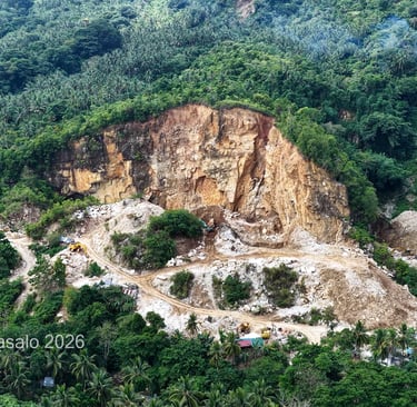 Marble Quarry Site in Romblon