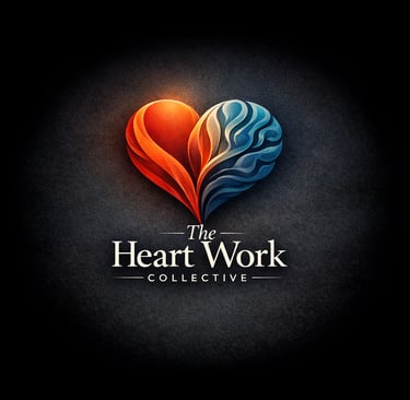 Heart Work Collective logo showing a heart and brain intertwined.