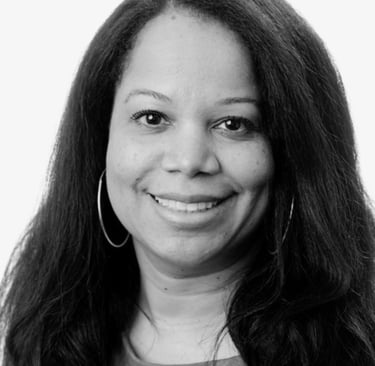 Black and white photo of Stephanie Williams