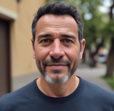 woman wearing black crew-neck shirt