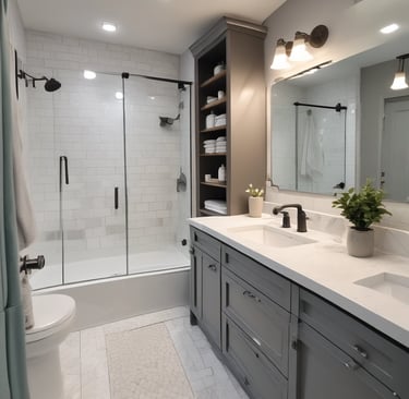 Bright living room with modern inventory