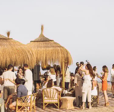 The organic wood architecture of Trocadero Zanzibar at Rio Real Beach, an exclusive African-inspired