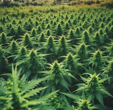 Close-up of vibrant cannabis seeds resting gently on a rustic wooden surface, highlighting their rich texture and natural colors.