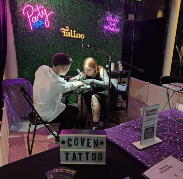 tatuajes a domicilio en cumpleaños