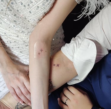 Tatuajes para invitados de boda