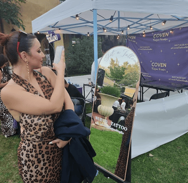 stand de tatuajes para eventos y fiestas