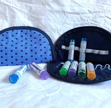 homeopathic remedy pouch
