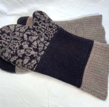 felted wool sweater craft oven mitt pattern