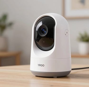 Digital screens display data on a circuit board background